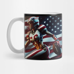 American Woman NFL Football Player #16 Mug